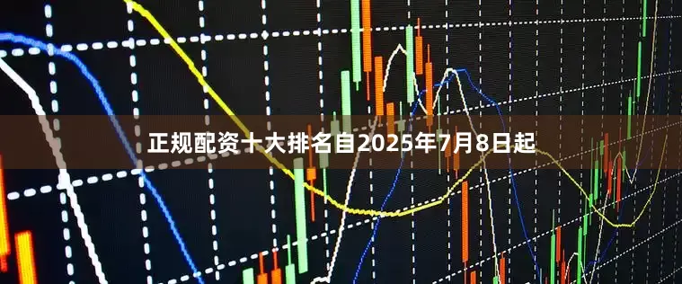 正规配资十大排名自2025年7月8日起
