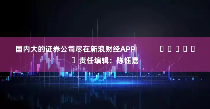 国内大的证券公司尽在新浪财经APP            						责任编辑：陈钰嘉